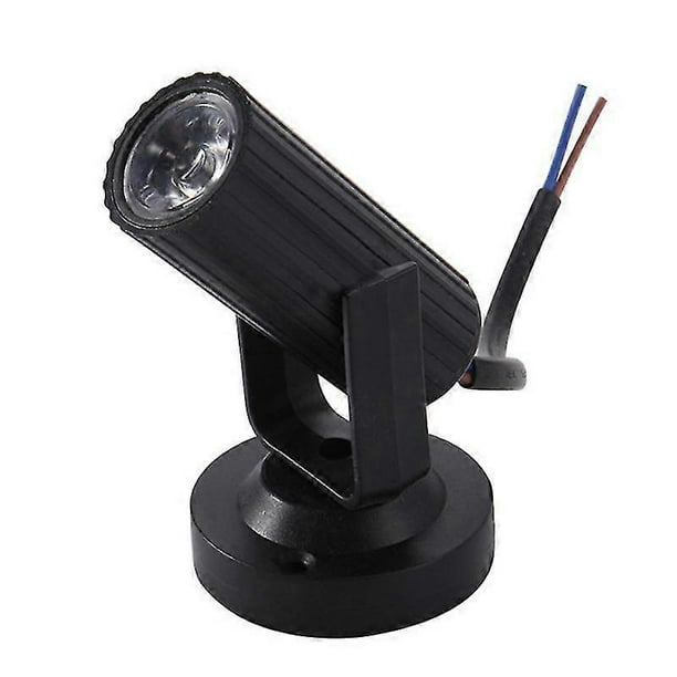 Foco de luz LED RGBW de 1 W para escenario, giratorio, para fiestas, DJ, discotecas, DMX