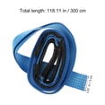thumbnail image 3 of KAKOWELY 1 Set Car Towing Rope Emergency Rope High Strength Night Reflection Strap,118.11"X1.97"X0.12", 3 of 5