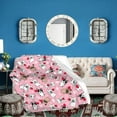 thumbnail image 5 of Bulldog Blanket Gifts Super Soft Lightweight Flannel Blankets Throw for Kids, Adult, Suitable for Couch, Sofa, Bed, Camping, Travel All Seasons 30"x40" for Baby, 5 of 5