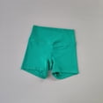 thumbnail image 2 of Pantalones cortos deportivos de Yoga, pantalones cortos ajustados elásticos de tres partes, sensación desnuda, cintura alta, levantamiento de cadera, correr, Yoga, pantalones calientes, 2 of 6