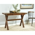 thumbnail image 5 of OSP Home Furnishings McKayla Flip Top Table in Distressed Brown Finish, 5 of 8