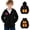 Black, variant on Kids' Heated Jacket Double Layer 5-Zone Warming Hooded 3 Temp USB Washable Winter Coat for Kids 4-14Y, Heated Jackets for Kids Black d 13-14 Years