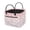 Cherry Blossom, variant on Garronmavis Quilted Laundry Basket with Built-in Carry Handles, Decorative Multi-Purpose Storage Hamper for Laundry, Blankets, Nursery and Bedroom Use Colorful Patchwork Floral