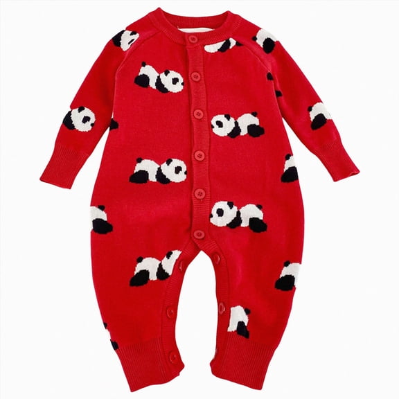 Baby Newborn Romper ClothesCotton Baby Girls Romper Set With Fashionable Pattern And Print 18-24 Months
