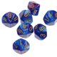 thumbnail image 5 of Dados Poliédricos Zulema 10 Piezas D10 Azul Púrpura, 5 of 7