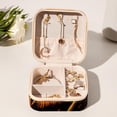 thumbnail image 6 of Halloween Broom Travel Portable Square Jewelry Box Earring Organizer Necklace Holder Bracelet Holder Display Case Decorative Box Jewelry, 6 of 6