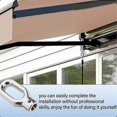 thumbnail image 5 of Awning Crank with Hook Bamboo Blinds for Outdoor Patio Tent Retractable Roller Shade Awning Ring Har, 5 of 5