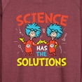 thumbnail image 3 of The Cat in the Hat - Science Has The Solutions - Women's Lightweight French Terry Long Sleeve Shirt, 3 of 5