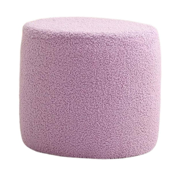 Reposapiés Taburete Reposapiés Pequeño Reposapiés Taburete Estable para Cambiar Zapatos Reposapiés Violeta