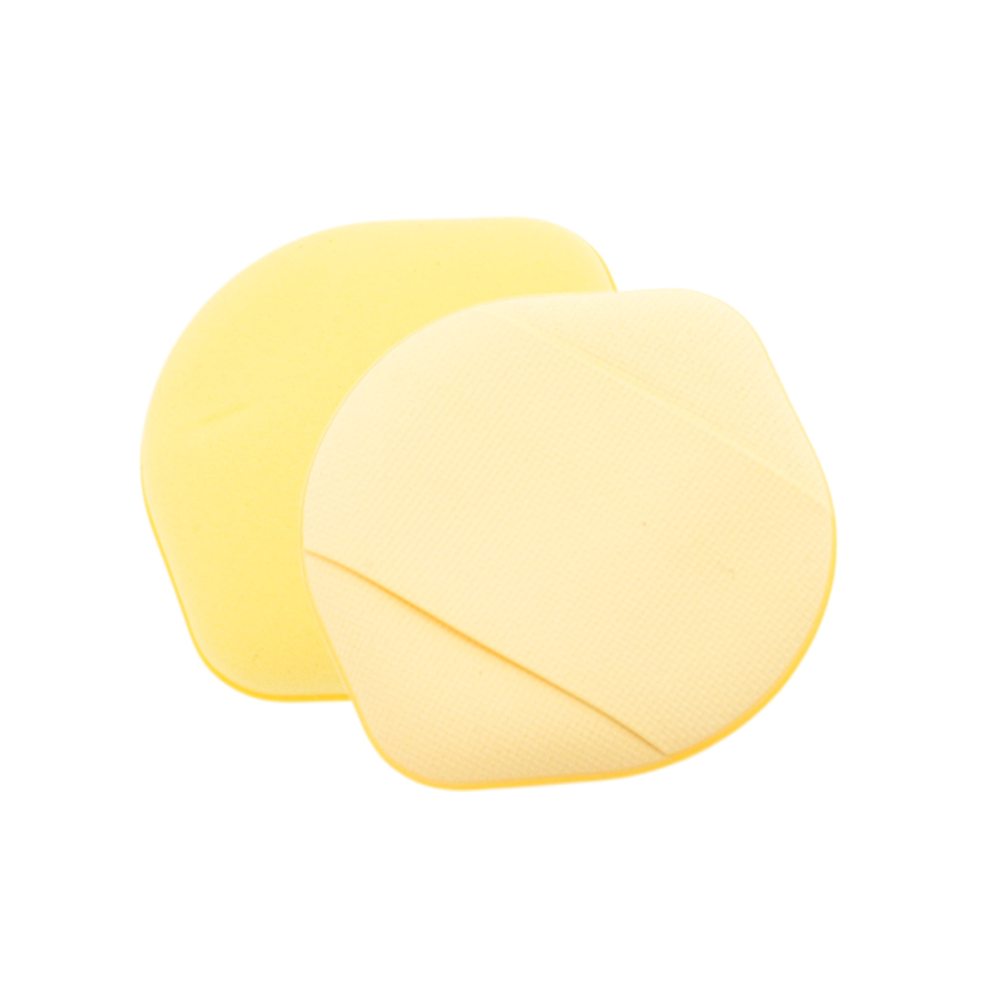 Unique Bargains 5 Pcs Gourd Shape Face Makeup Sponge for Travel Light Yellow