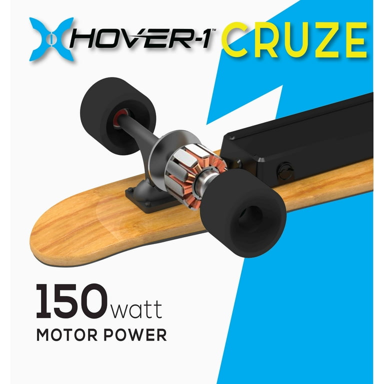 Hover 1 Cruze Electric Self Powered Skateboard with Carrying Handle