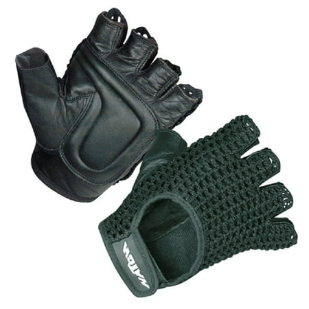 Hatch All-Purpose Padded Mesh Gloves  Black  Medium