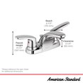 thumbnail image 4 of American Standard 7075.205 Colony Pro 1.2 GPM Centerset Bathroom Faucet - Black, 4 of 4