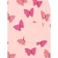 thumbnail image 2 of Wonder Nation Little Girls 2-Piece T-Shirt Dress and Leggings Outfit Set, Sizes 4-10, 2 of 3
