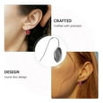 10 Pcs Ear Accessories Pendants Tray for Jewelry Making Earrings Bezel