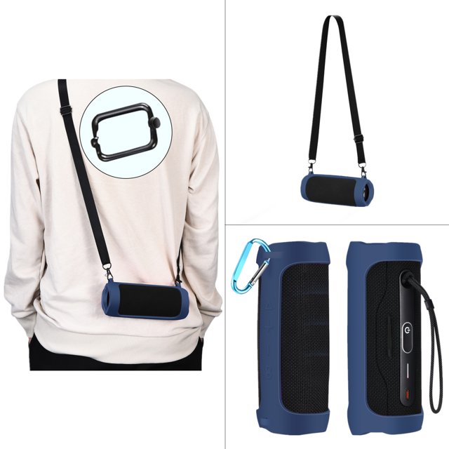 Funda protectora de silicona para altavoz portátil resistente al agua para JBL Flip 6/Flip 5