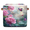 Multicolor 1, variant on CURLYOOT 13 x 13 Inch Cube Storage Bin, Seashell Starfish Shell Fabric Storage Cube Baskets, Closet Shelves Foldable Bins with Leather Handles for Home Organizer