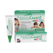 NasalGuard Airborne Particle Blocker Nasal Gel for Kids  Dust, Pet Hair & Dander Protection  Drug-Free, Safe for Kids, Non-Irritating, Made in USA (Cool Menthol, 3 Gram Tube)