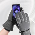 thumbnail image 2 of Guantes De Esquí Cálidos De Invierno Para Hombre Guantes De Invierno Para Deportes Al Aire Libre Guantes Cortavientos Para Montar A Caballo, 2 of 4
