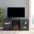 thumbnail image 4 of 60" Classic Tiered Top Fireplace TV Console - Slate Grey, 4 of 5