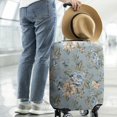 thumbnail image 2 of Pioneer Flower Floral Print Pattern Luggage Cover Fashion Suitcase Cover Baggage Covers Fit 25-28 Inch Luggage (Go Travel), 2 of 5
