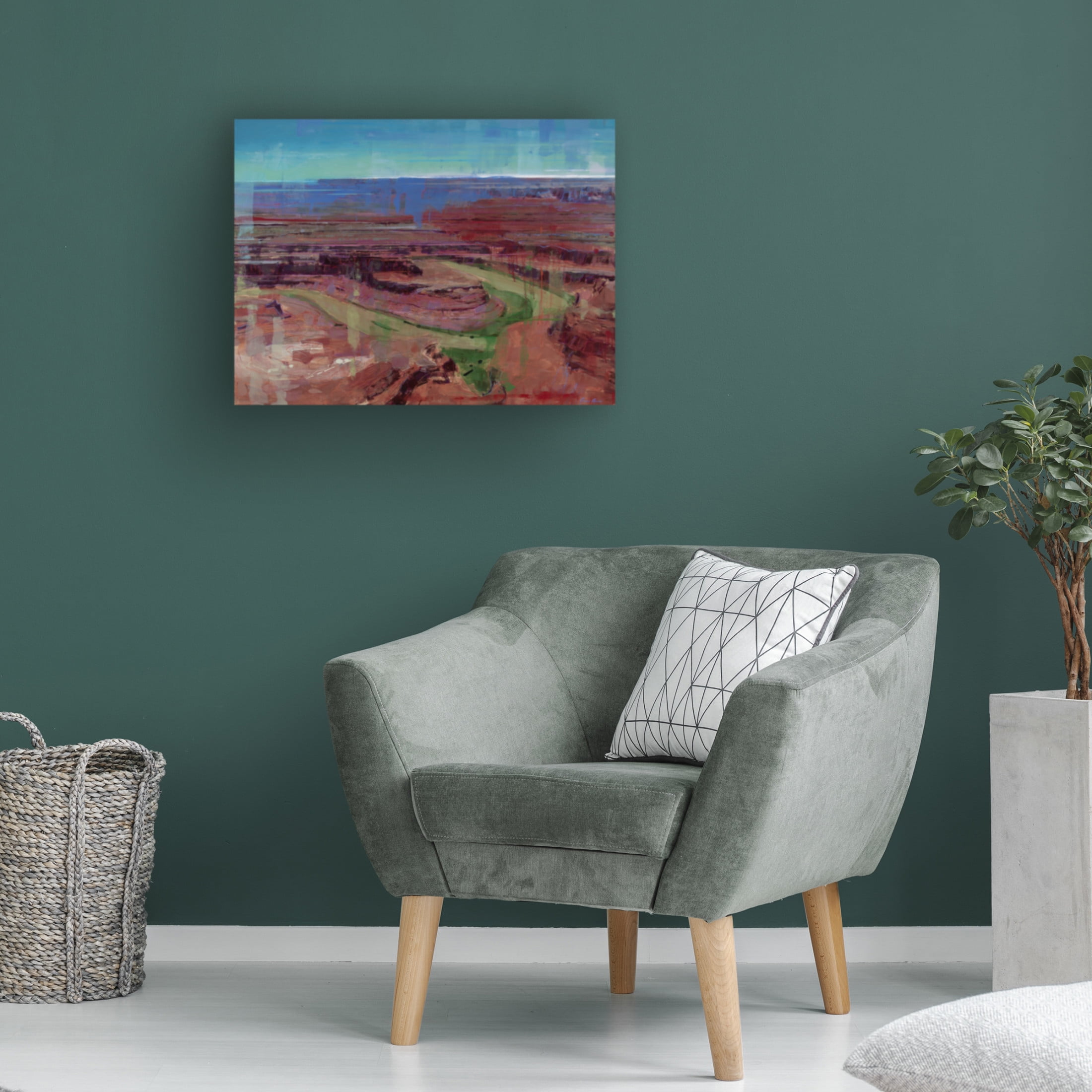 Trademark Fine Art James Ayers Spectacle of the Flow Canvas Wall Art