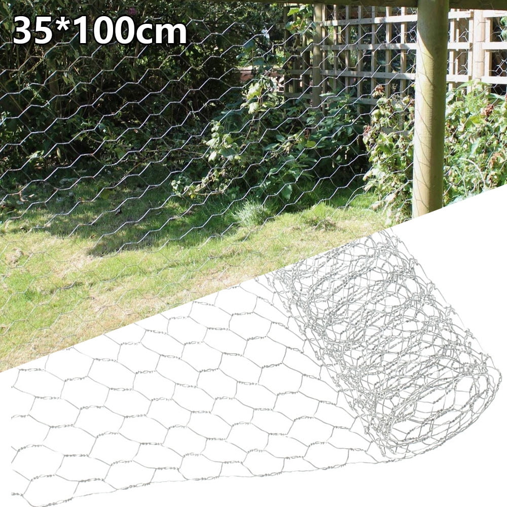 Many Sizes Chicken Wire 1" Holes Metal Mesh Fencing Galvanized Poultry Net 