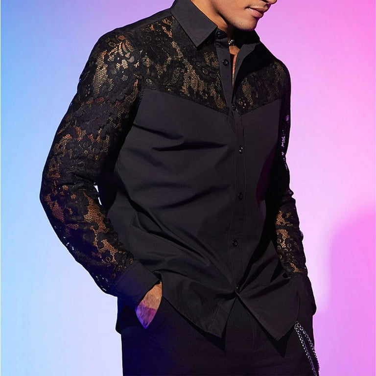 chinese dress ladies Textured Lace Shirt by NOSTRA SANTISSIMA main image 1
