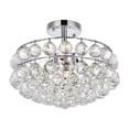 thumbnail image 3 of Savannah 14 inch flush mount in chrome, 3 of 8
