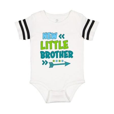 

Inktastic New Little Brother with Arrow Gift Baby Boy or Baby Girl Bodysuit
