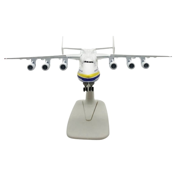 AleacióN de Metal Antonov An-225 Mriya Modelo AvióN Escala 1/400 RéPlica Juguete para ColeccióN