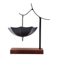 thumbnail image 2 of Colador de té de cerámica para fugas de té, colador de té creativo para juego de té, accesorios para el hogar, oficina, comedor, mesa, decoración de Negro Gloria Utensilios de ceremonia, 2 of 9