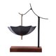 thumbnail image 2 of Colador de té de cerámica para fugas de té, colador de té creativo para juego de té, accesorios para el hogar, oficina, comedor, mesa, decoración de Negro Gloria Utensilios de ceremonia, 2 of 9