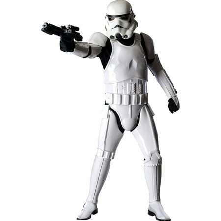Morris Costume Mens Long Sleeve Stormtrooper Supreme Costume One Size, Style RU909866