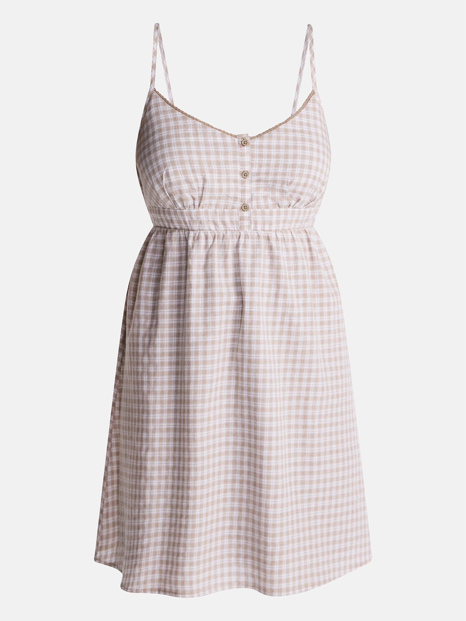 No Boundaries Button Front Mini Dress, Women's XXS-XXL