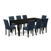 East West Furniture 9 Piece Dinner Table Set contain A Kitchen Table