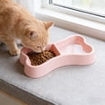 thumbnail image 6 of Bcylexb Bone-Shaped Dual-Use Pet Bowls for Cats and Dogs – Integrated Feeding and Watering with Anti-Fall Dog Bowls, Pink, 6 of 6