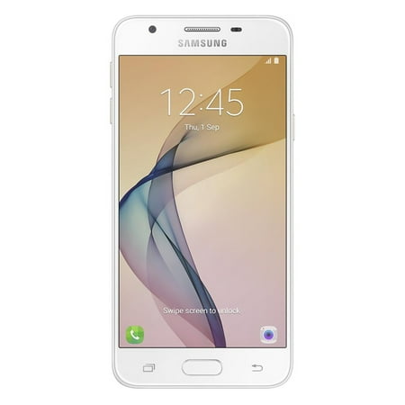 Samsung Galaxy J5 Prime G570M Unlocked GSM 4G LTE Dual-SIM Phone w/ 13MP Camera - White Gold (Used)