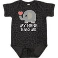 thumbnail image 3 of Inktastic Nana Loves Me for Grandkids Boys or Girls Baby Bodysuit, 3 of 5