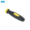 thumbnail image 3 of Uxcell 2 Inch Rubber File Handle, 5Pack File Cutting Tool File Handle Replacement for 0.16" Diameter File, Black Yellow, 3 of 5