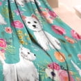 thumbnail image 3 of Schnauzer Dogs Blanket,Comfortable Soft Lamb Wool Throw Blanket,All Season,Warm Lightweight Blankets for Sofa Bed Couch Living Room Chair,30"x40", 3 of 4