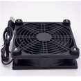 thumbnail image 3 of Ventilador de refrigeración de CPU del host de la computadora, enrutamiento del chasis de 12 cm, decodificador óptico, escape de humo de soldadura, radiador de 5 V, USB, 3 of 5