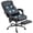 Black, variant on HOMCOM Office Chair with Massage, Reclining Desk Chair, Black