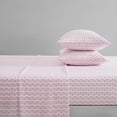 thumbnail image 3 of Betsey Johnson Wonderland Stripe Microfiber Pink 3 Piece Sheet Set-Twin, 3 of 8