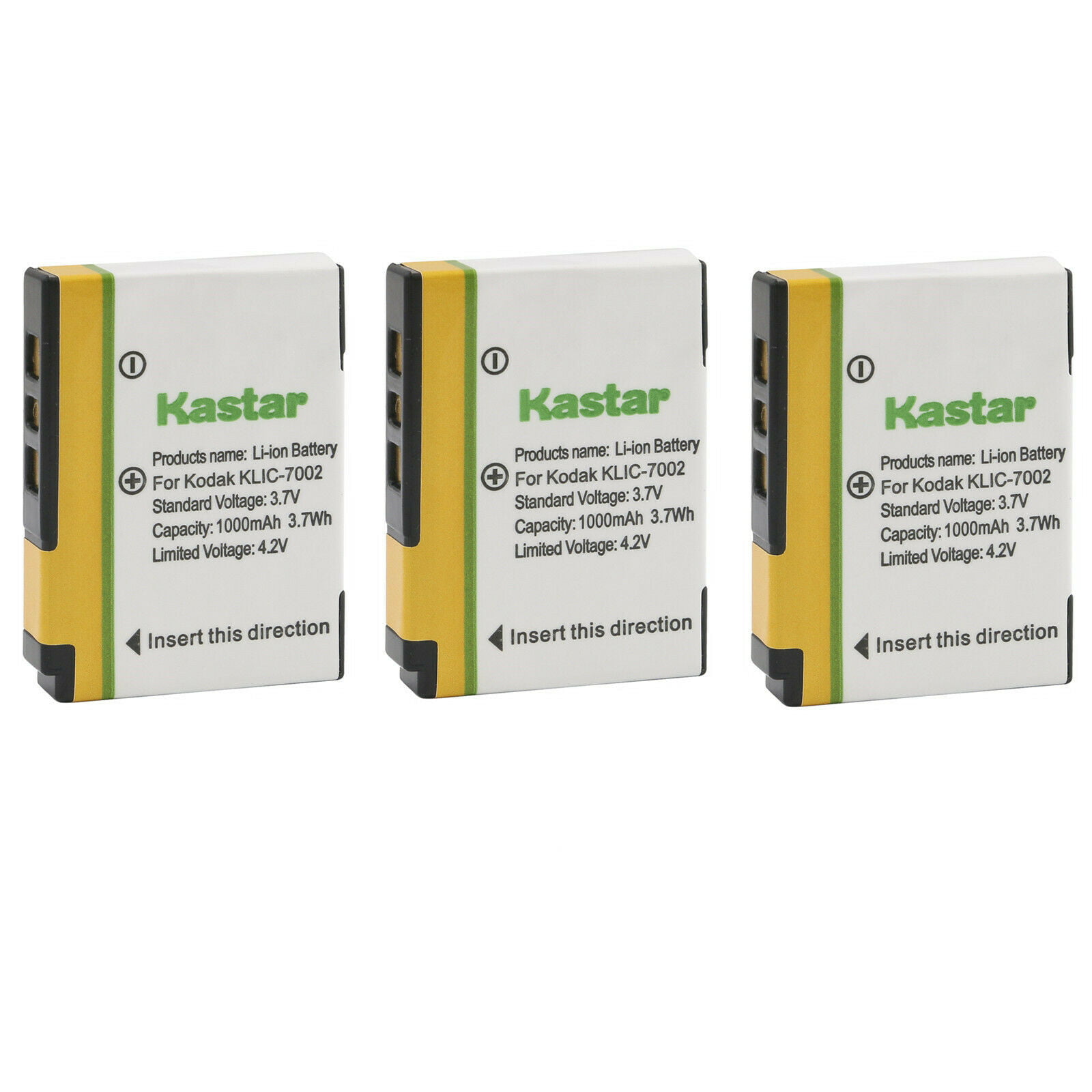 Kastar KLIC-7002 Replacement Battery for Kodak EasyShare V530 EasyShare V603 Zoom Camera 