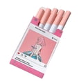 thumbnail image 4 of Lápiz labial HUOGUO Sexy con forma de cigarrillo mate que dura 5 colores, 4 of 4