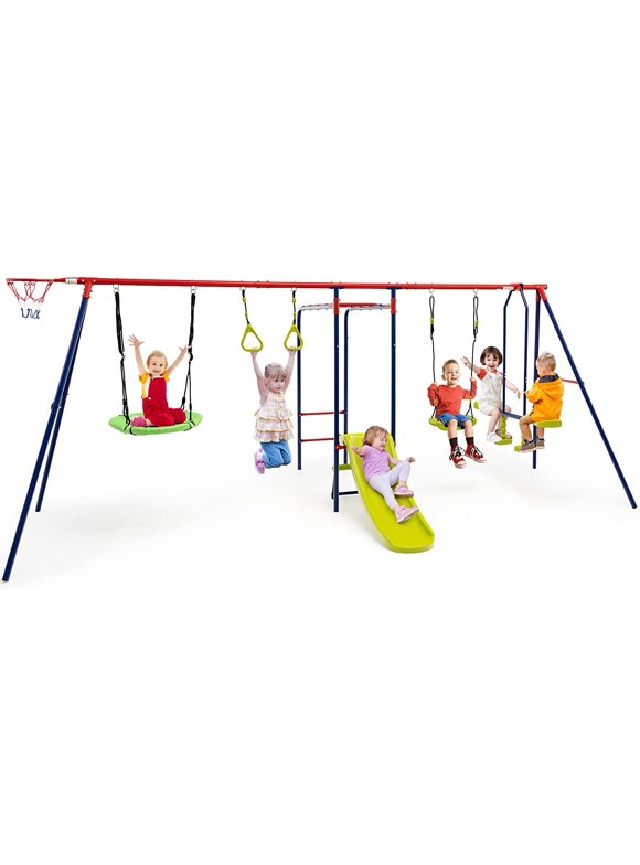 Swing Sets in Outdoor Toys