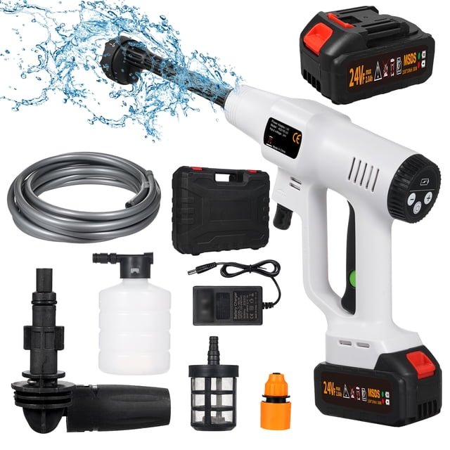 Hidrolimpiadora portátil de mano con batería recargable de 1500*10 mAh.