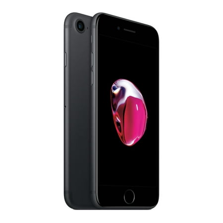 Apple iPhone 7 Cellphone, 32GB,Black Matte, Unlocked (Certified