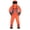 Orange, variant on Underwraps Adult Orange Astronaut Deluxe Costume - One Size